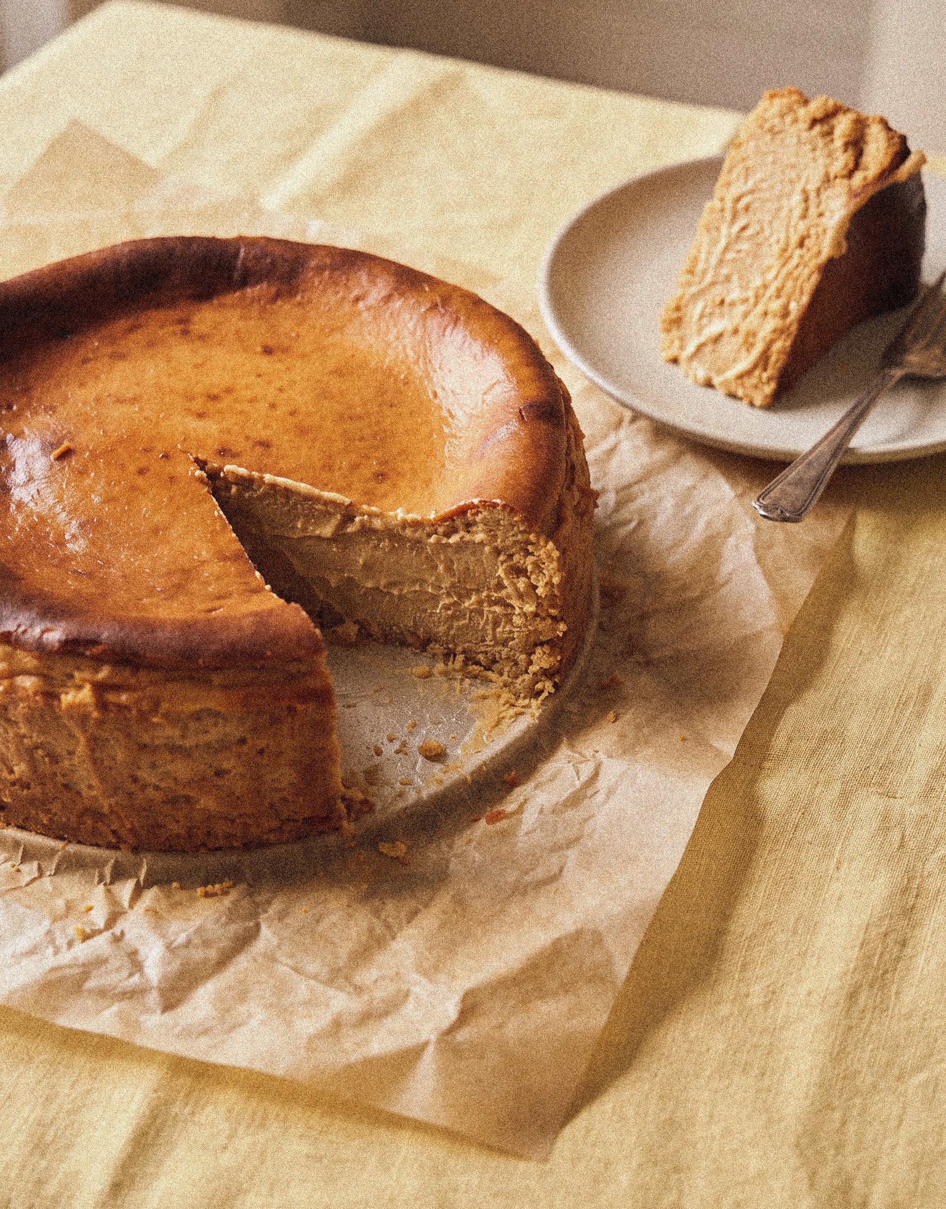 Dulce Basque cheesecake by Fundraiser Cakes Auckland