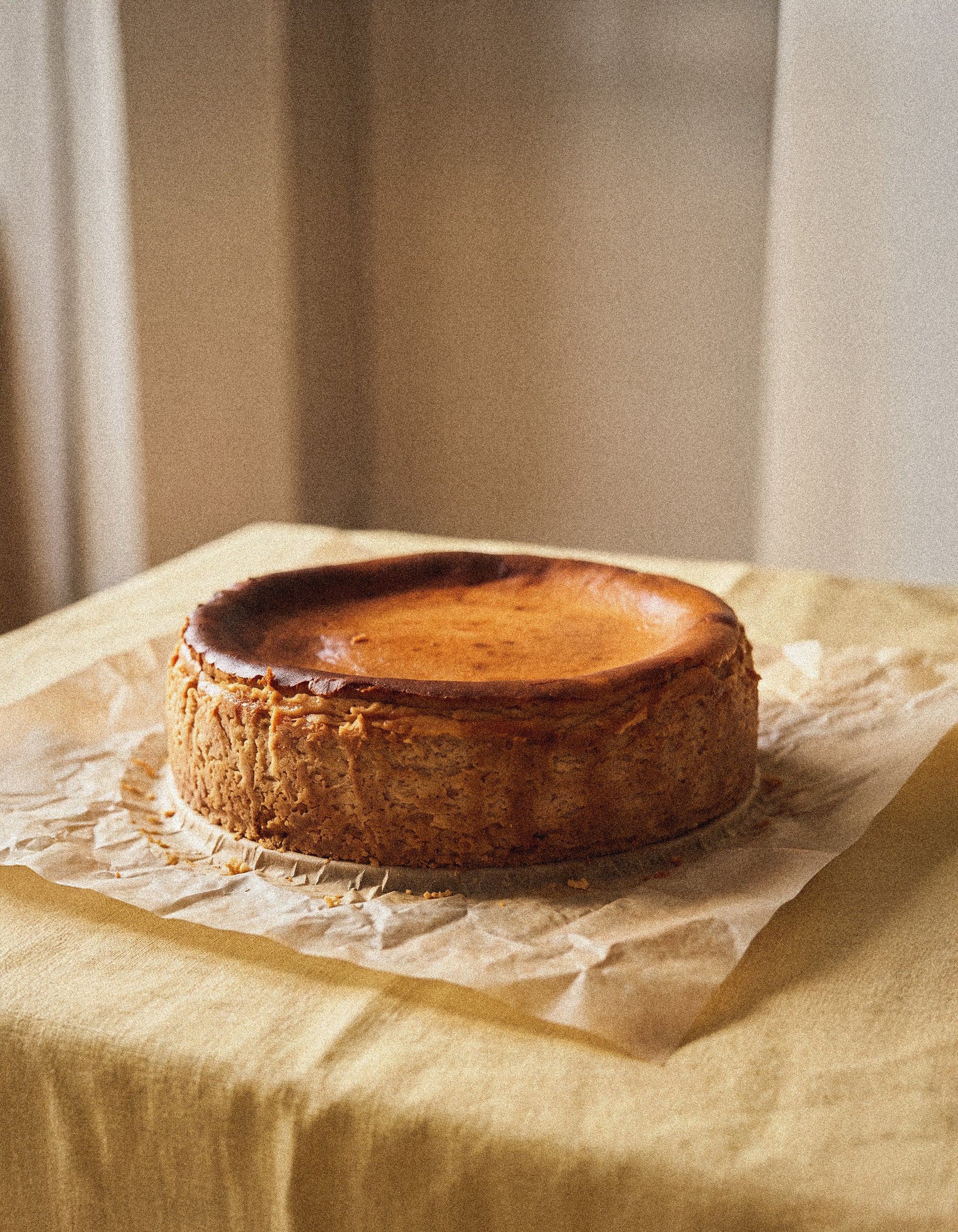 Dulce Basque cheesecake by Fundraiser Cakes Auckland